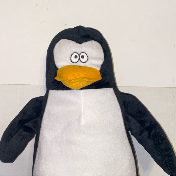 2010 Toy Factory Large Plush Stuffed 17" Standing Penguin - Picture 11 of 13